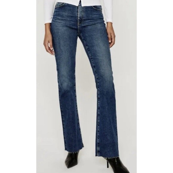 AG Adriano Goldschmied Alexxis High Rise Boot Cut Contour 360 Jeans Sz 30 Vintag - Picture 1 of 15